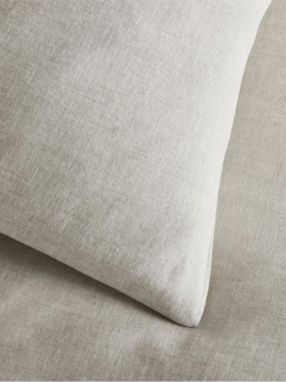 West Elm European Flax Linen Sham in Natural Color NEW size King Set of 2